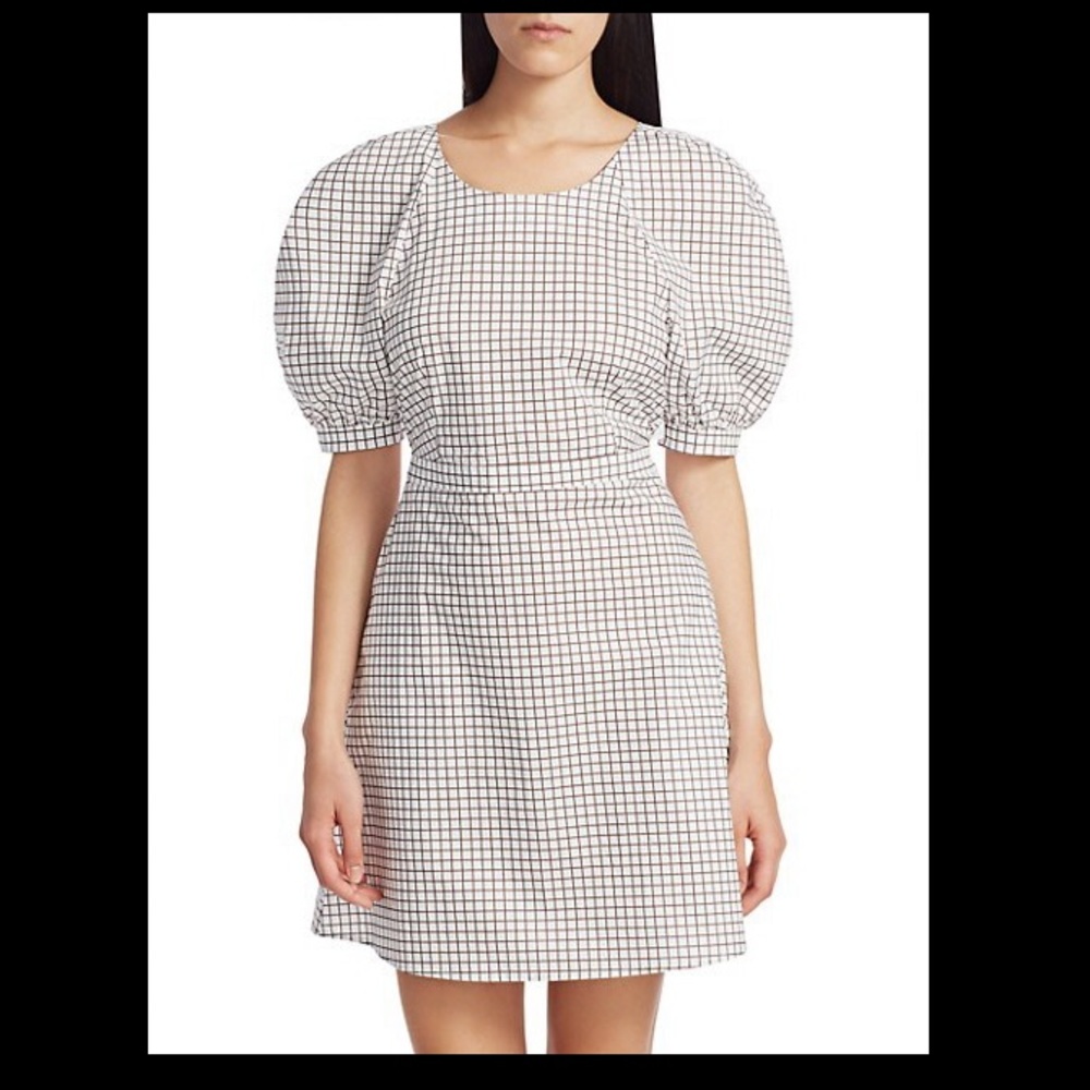 Baum und pferdgarten adalane cotton mini dress